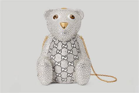 gucci x teddy bear|Gucci teddy bear bag.